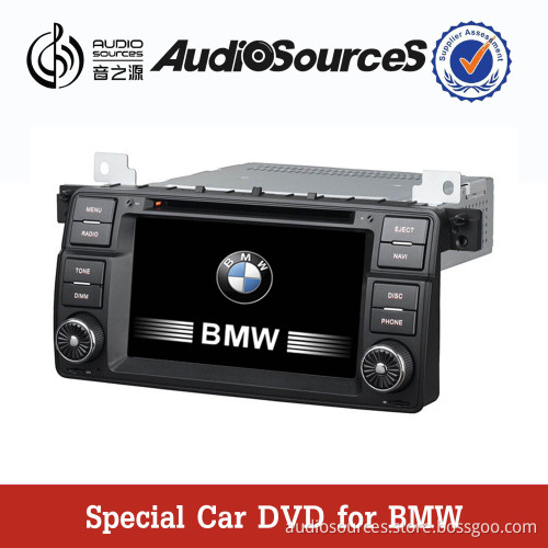 7" HD TFT LCD Touch Screen 2 DIN Car DVD for BMW E46 (AS-8608)